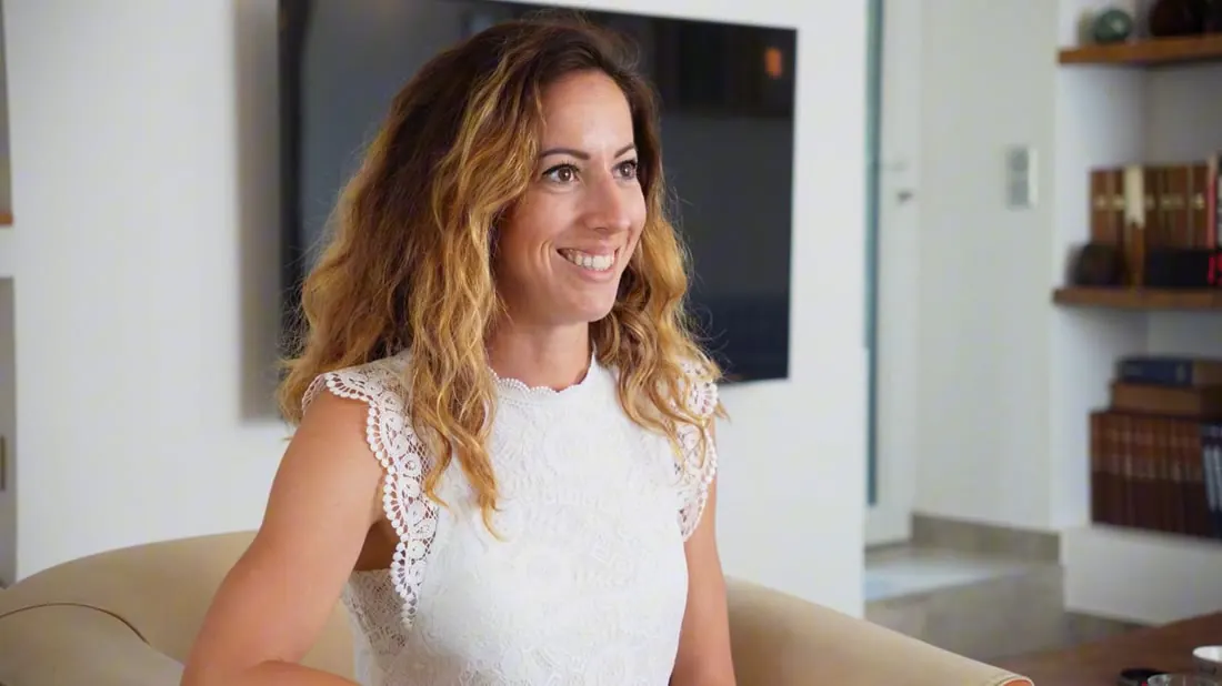 Aurore dans son témoignage vidéo